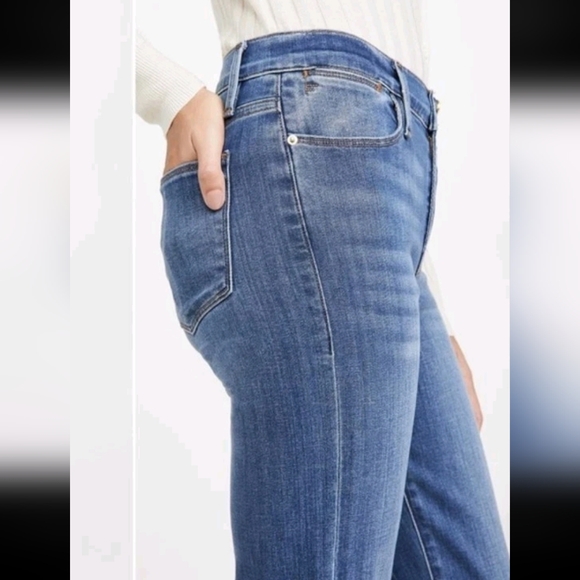 Frame Womens Medium Wash Le High Straight Leg Premium Stretch Jean 31 - Picture 3 of 15